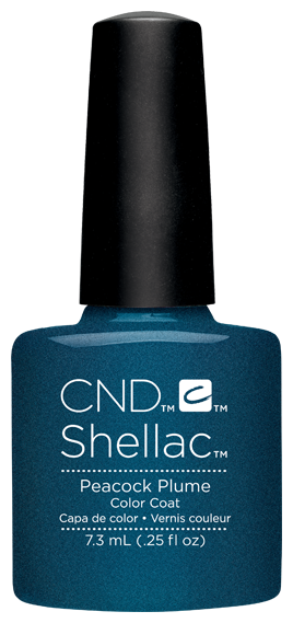 CND SHELLAC Гель лак Peacock Plume