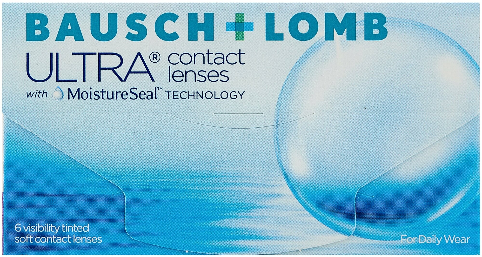 Контактные линзы Bausch & Lomb Ultra, 6 шт., R 8,5, D -6,5