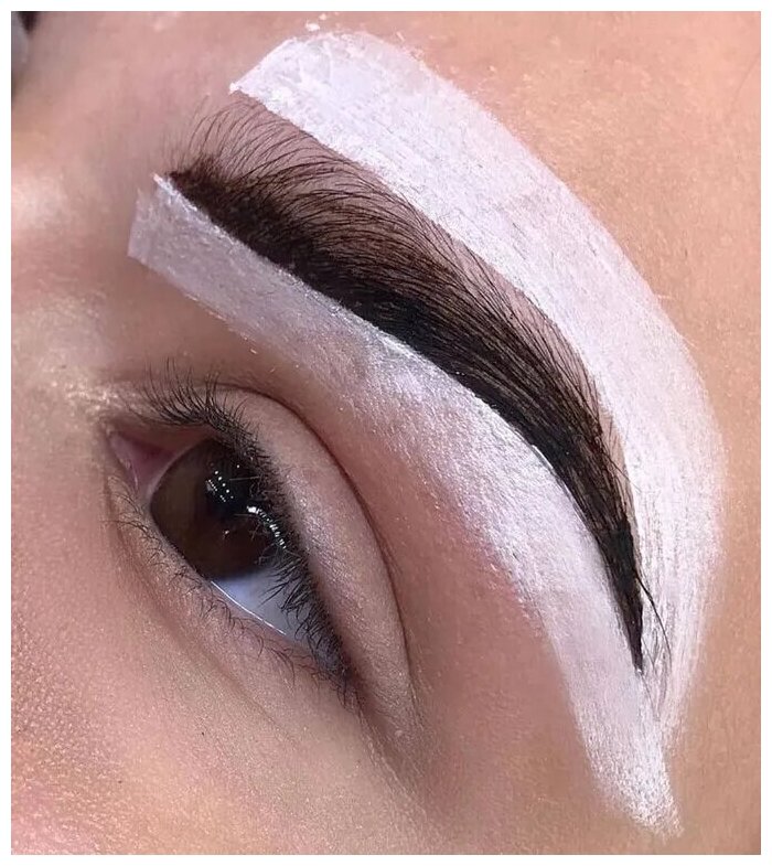 Контурная белая паста BrowXenna для прорисовки бровей 10г — фото 1