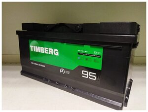 Аккумулятор автомобильный Timberg PREMIUM EFB EFB950 6СТ-95VL обр. 353x175x175