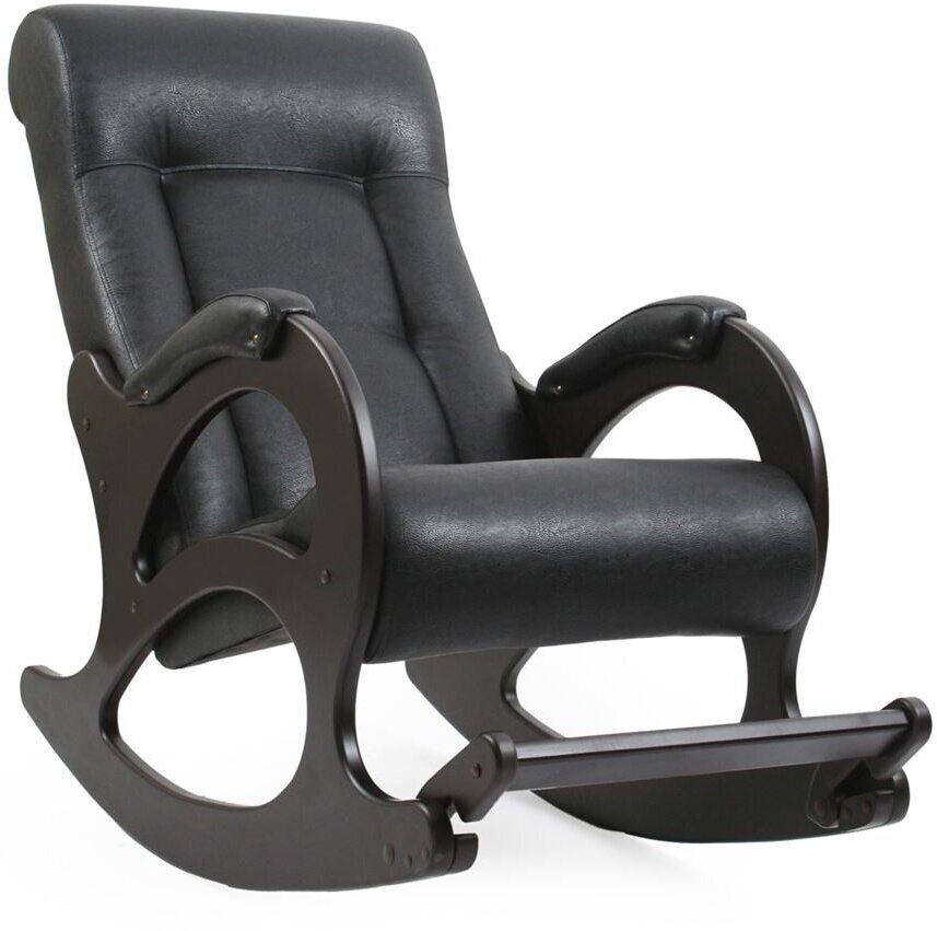 Кресло-качалка Сиетл (мод.44) (Дунди 108 / Венге / Без лозы)