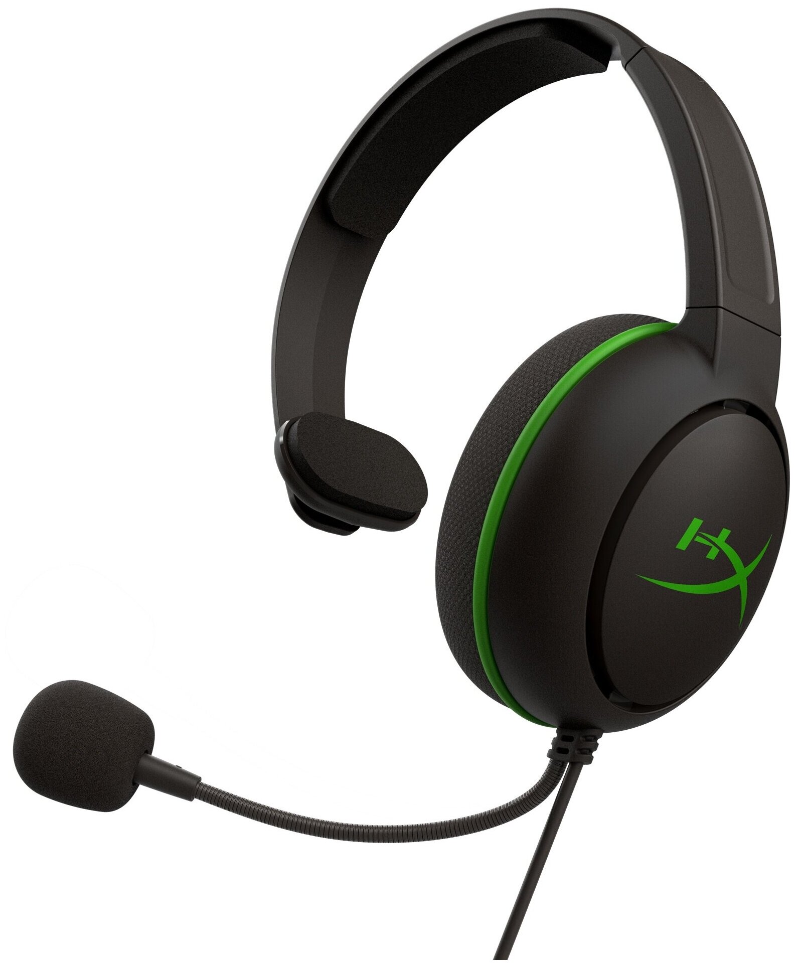 Проводная гарнитура HYPERX Cloud Chat для Xbox Series/One черный/зеленый [hx-hscchx-bk/ww]