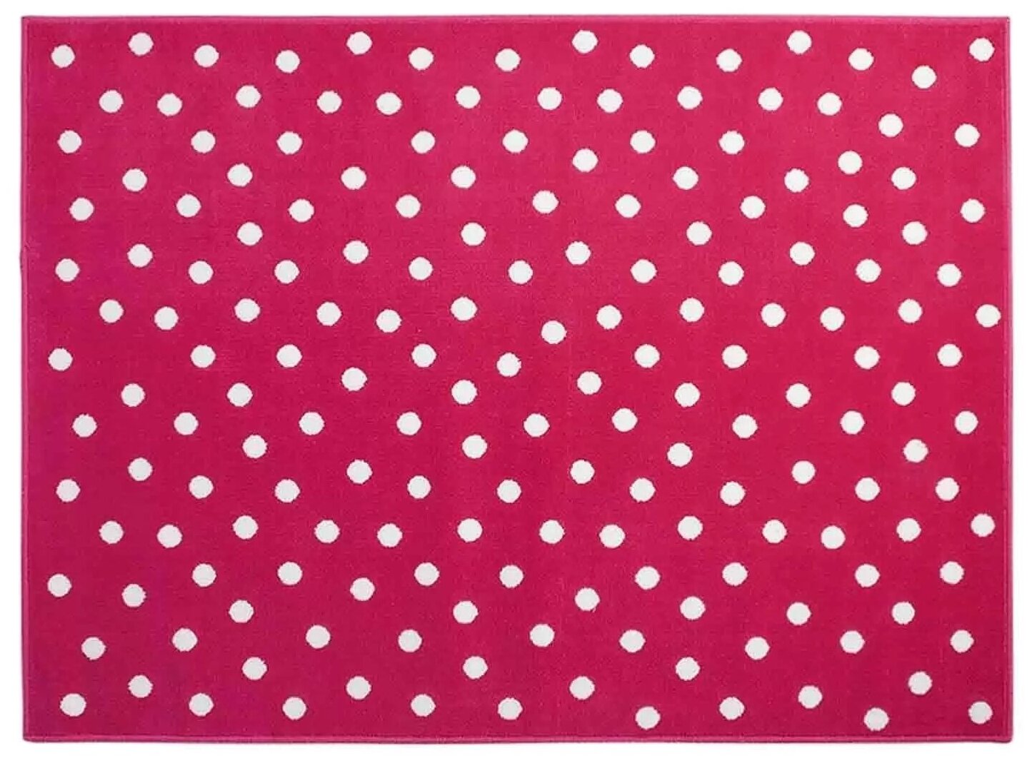 Ковер акриловый Горошек Dots Fuchsia (розовый) 120*160