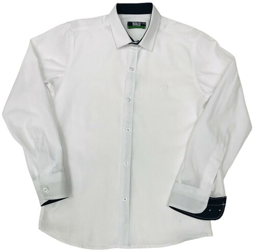 Школьная рубашка BoLd, размер 134, белый
