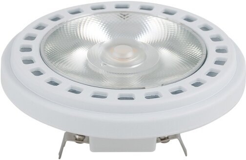 Лампа AR111-UNIT-G53-15W- Warm3000 (WH, 24 deg, 12V) (Arlight, Металл)