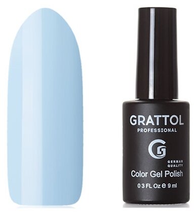 Гель-лак №110 Color Gel Polish Clear Sky 9 мл, Grattol