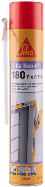 Пена монтажная sika boom 180 fix&fill 750мл, арт.613713