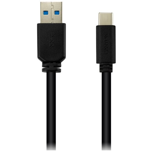 Кабель для зарядки и передачи данных Canyon USB Type C - USB 30 UC-4 1 м 3 А 45 мм черный CNE-USBC4B