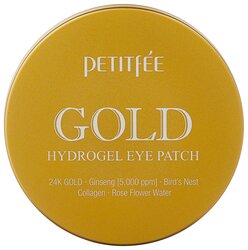 Petitfee Гидрогелевые патчи для век Gold Hydrogel Eye Patch