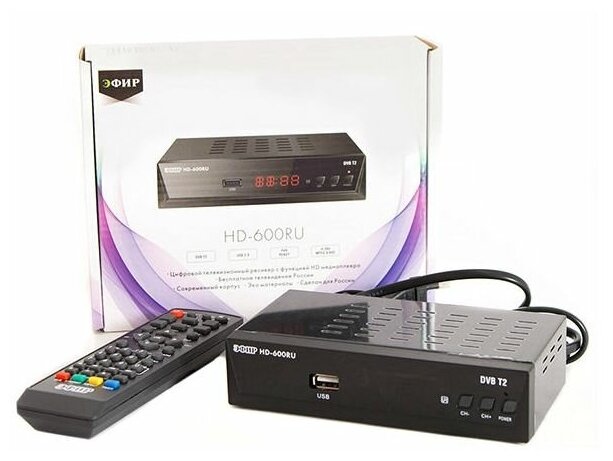 Ресивер Эфир DVB-T2 HD-600RU