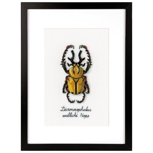 фото Набор для вышивания золотой жук vervaco