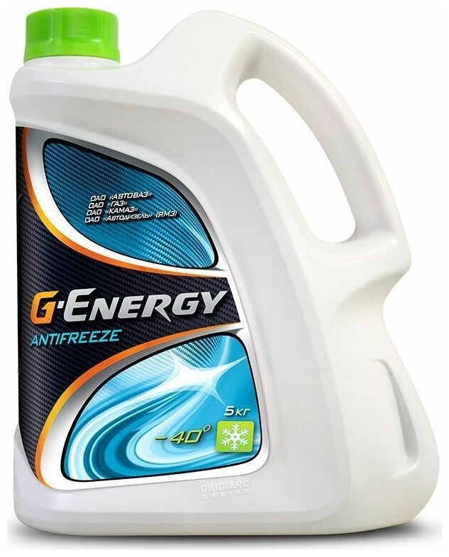 Антифриз G-Energy Antifreeze 40 (зеленый) 5 кг