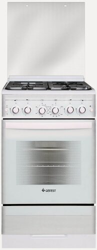 Изображение товара Газовая плита Gefest ПГ 5300-02 0040 50 см, 52 л, 4 конфорки, белый