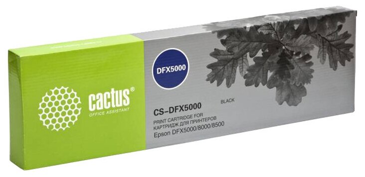 Картридж матричный Cactus CS-DFX5000 черный для Epson DFX5000/8000/8500 CS-DFX5000 .