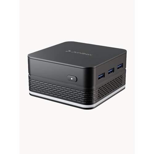 Мини ПК JuniBox Q-ube Pro неттоп DDR16 SSD512 Intel N100 up to 34 GHz Intel HD Graphics 600 Windows 11 Pro серый 32500₽