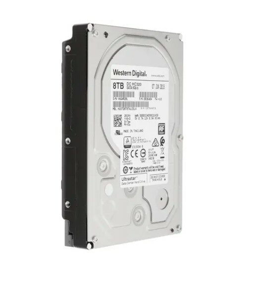 Жесткий диск WESTERN DIGITAL 3,5" 8.0TB SATA 6Gb/s 256MB 7200rpm WD Ultrastar DC HC320 0B36404_HUS728T8TALE6L4 - фотография № 18