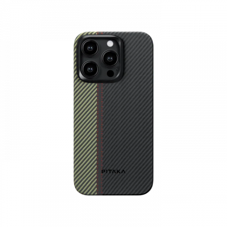 Чехол Pitaka Fusion Weaving MagEZ Case 4 для iPhone 15 Pro (6.1"), Overture