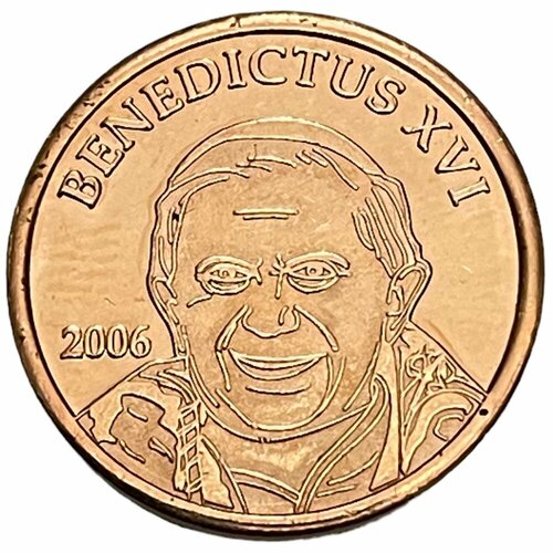 Ватикан 5 евроцентов 2006 г. (Герб Ватикана) Probe (Проба)