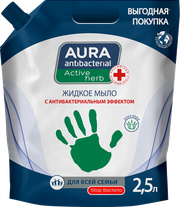 Жидкое мыло AURA Antibacterial Алоэ, 2,5л