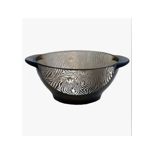 Бульонница «Дымка. Животные» 510 мл, d=13,5 см, цвет коричневый