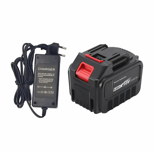 Перезаряжаемая литиевая батарея heimerdinger 18V 21V 6.0Ач для беспроводныч инструментов