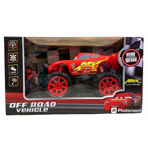 Молния Маквин Джип радиоуправляемая машинка. 20 см.