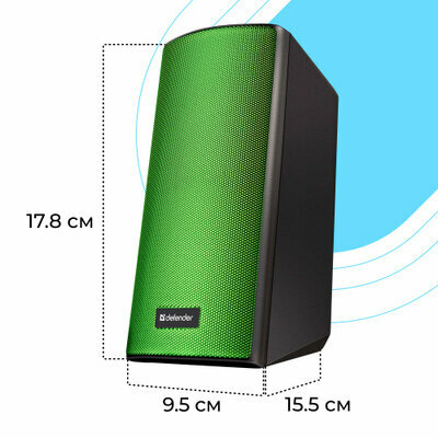 Обзор: Defender Spitfire 6 Вт - акустическая система, BT/light, питание от USB