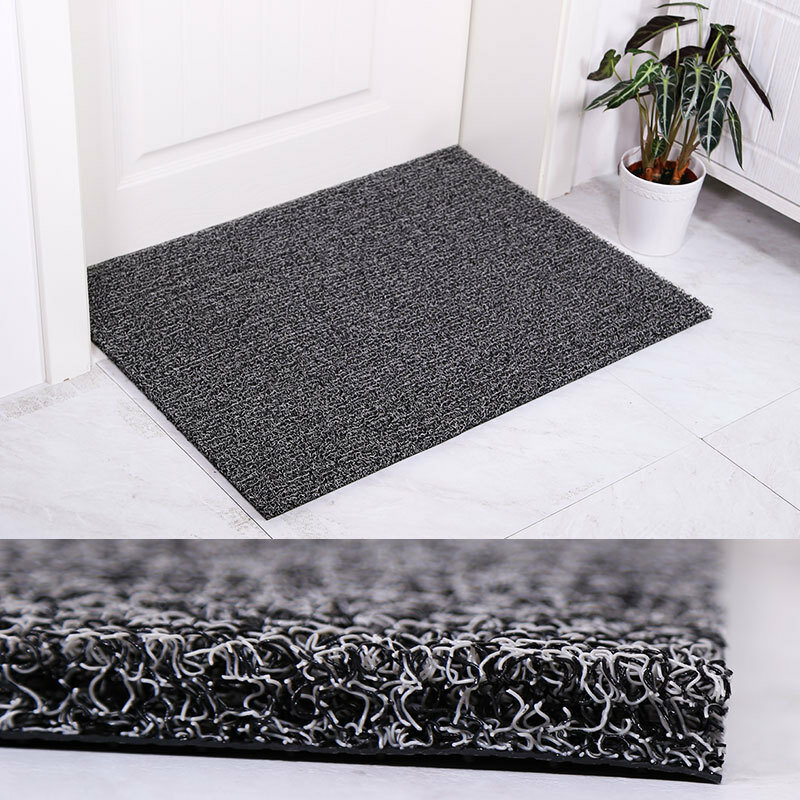 фото Коврики, нескользящие, 70x120см, черные и серые