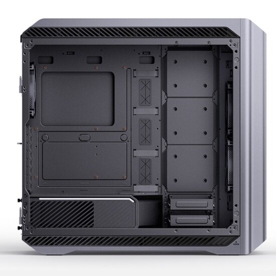 Корпус eATX JONSBO серебристый, без БП, боковая панель из закаленного стекла, USB Type-C, 2*USB 3.0, audio - фото №10