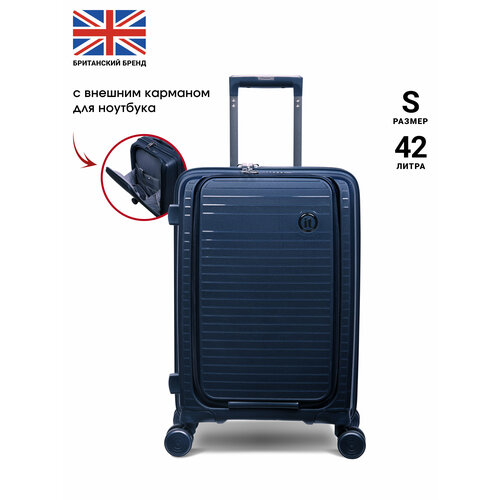фото Чемодан it luggage, 42 л, размер s, синий