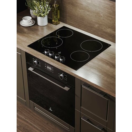 Электрическая варочная поверхность встраиваемая LEX EVH 6040 M BL четырехконфорочная механическое управление 15151₽