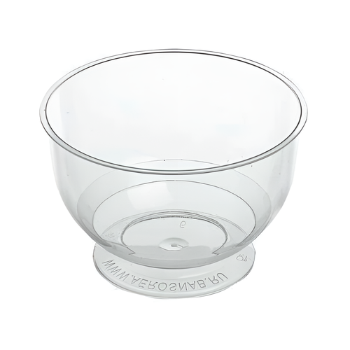 Креманка пластиковая одноразовая прозрачная, 16 шт, форма фуршета 