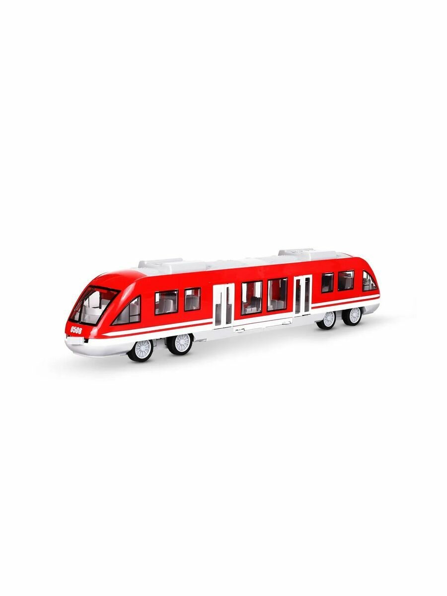 Игрушка - вагон метро KID ROCKS, масштаб 1:16, со звуком и светом, инерц. механизм