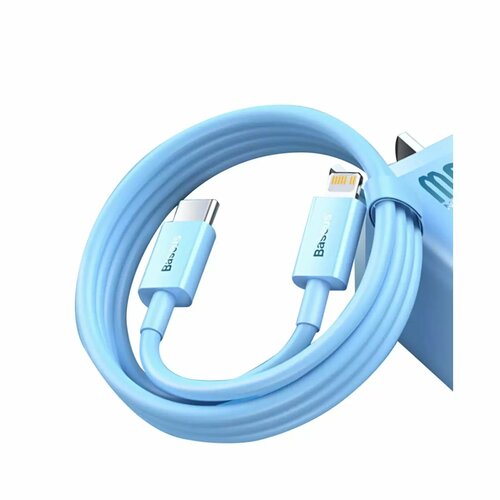фото Кабель baseus superior series type-c to iphone (cays001903) blue