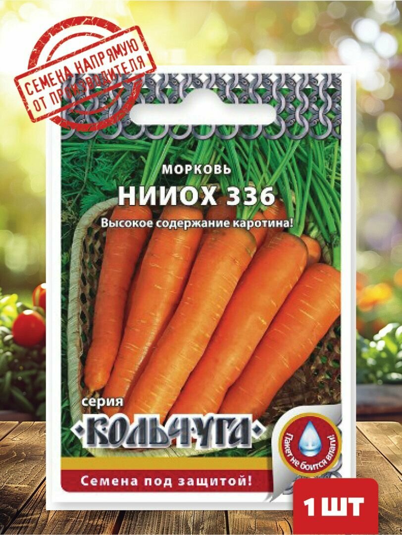 Семена Морковь нииох 336 