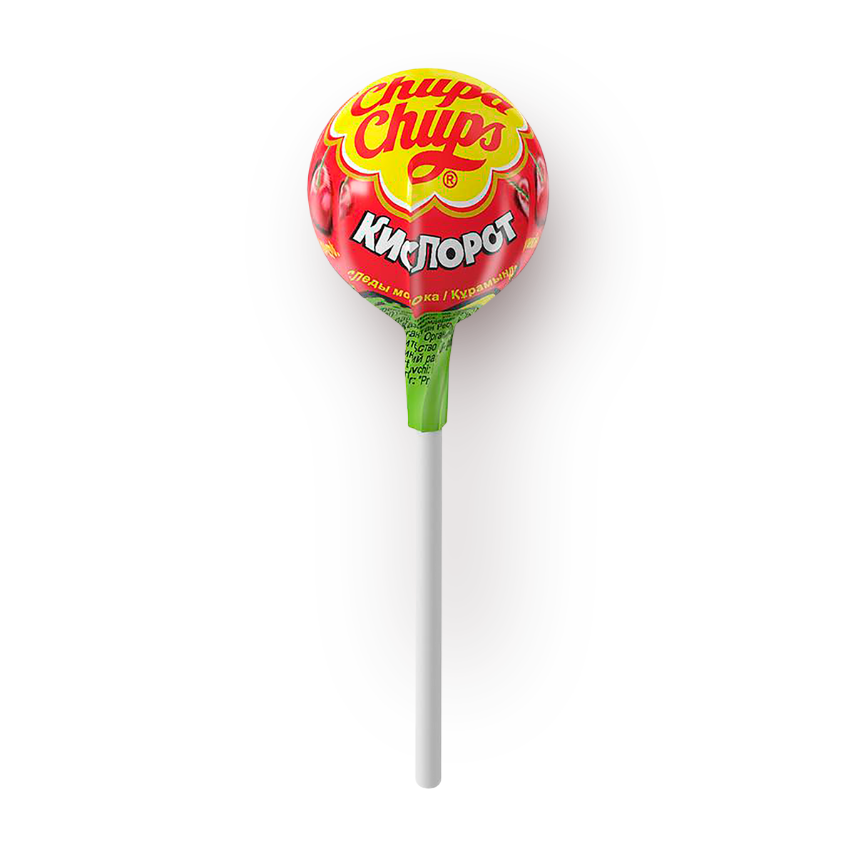 Карамель Chupa Chups "Кислорот", со вкусом яблока, вишни, лимона, апельсина, 12 г