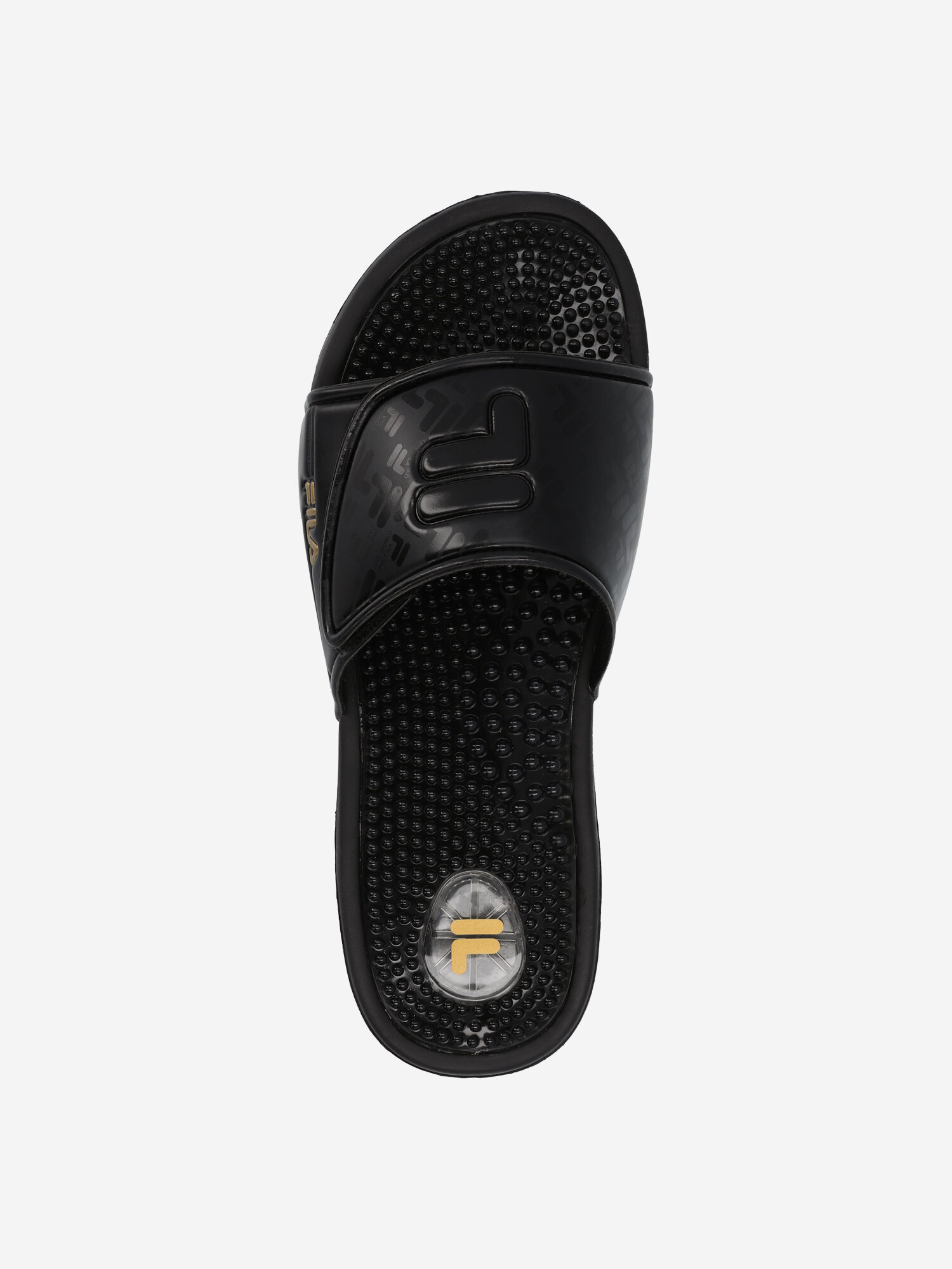 Сланцы Fila, размер 36, черный — фото 1