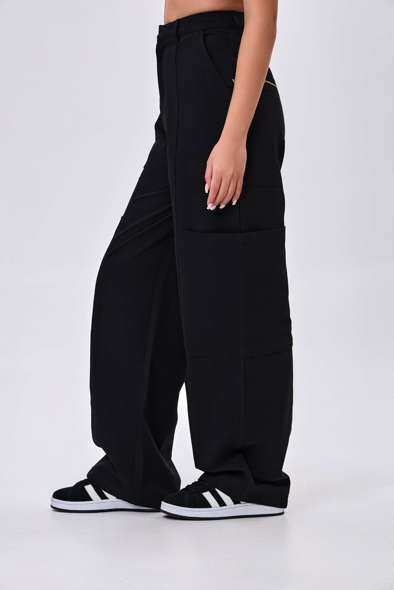 Брюки джоггеры TERRA PRO, размер M, black — фото 1