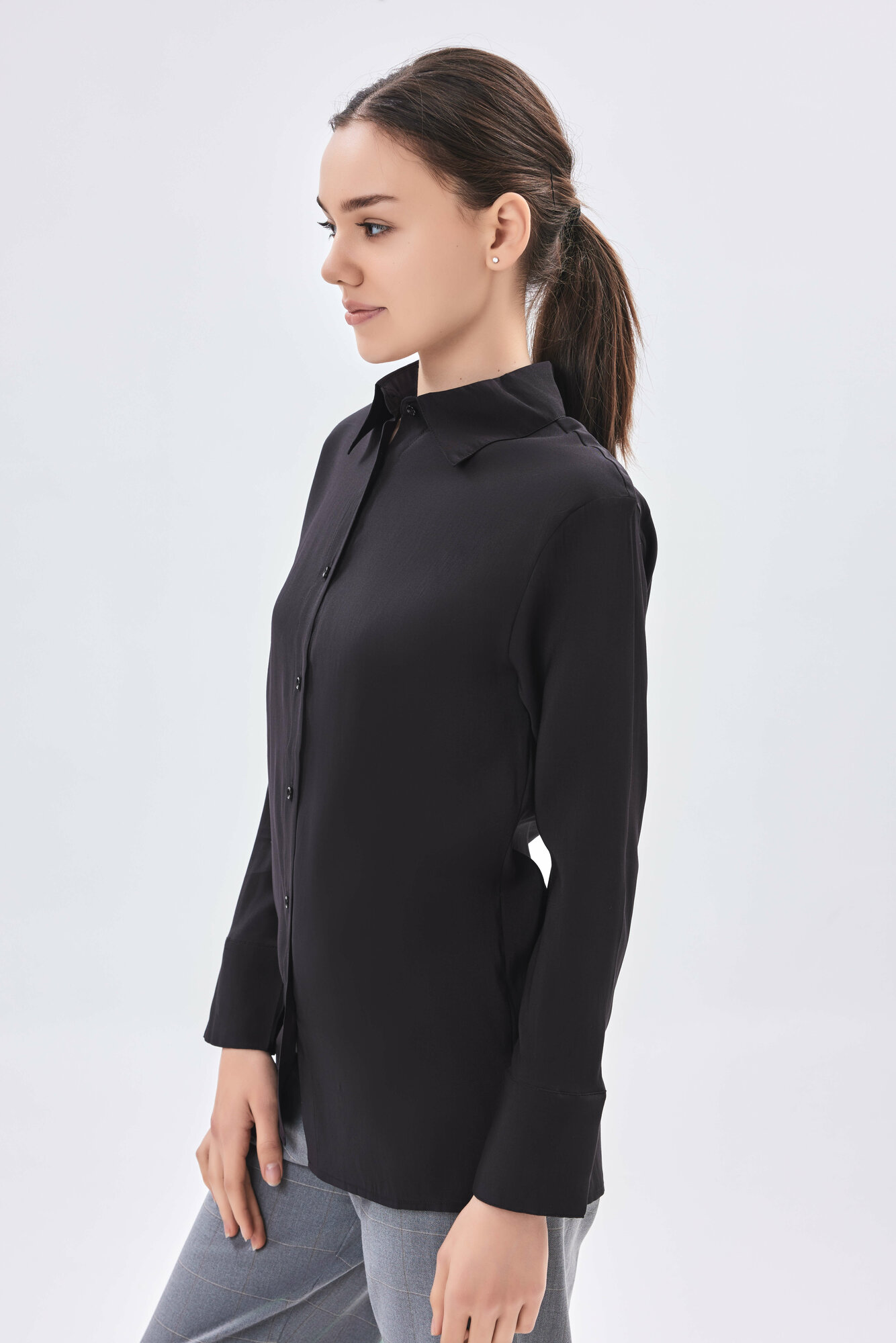 Рубашка TERRA PRO, размер L, black — фото 1
