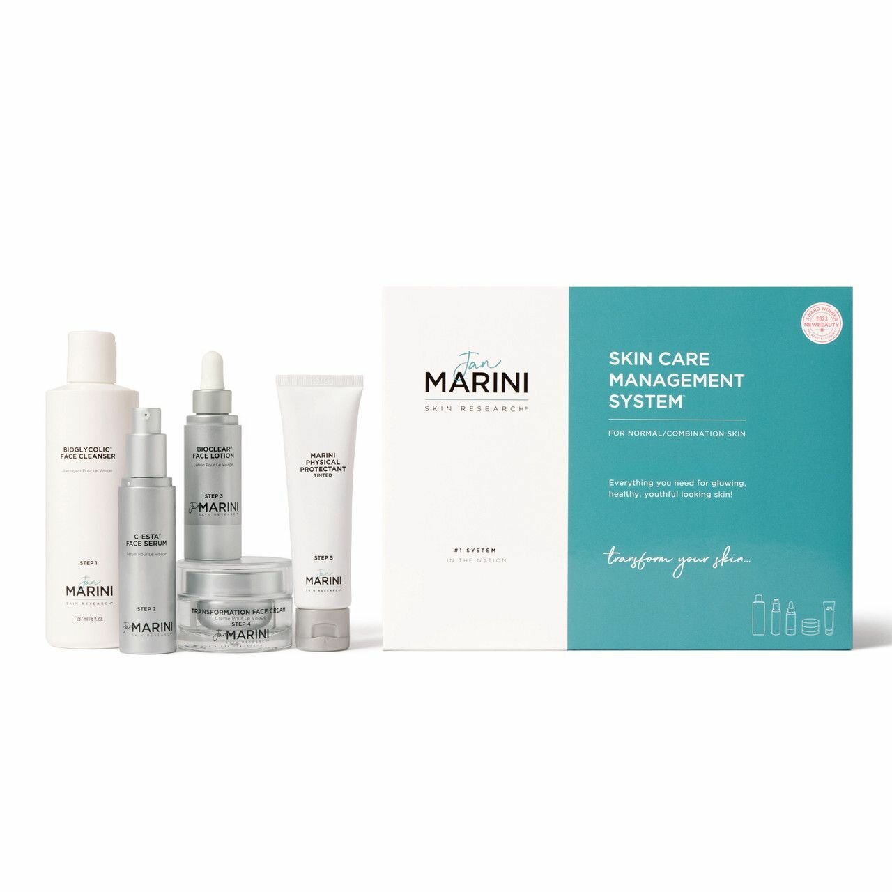 Jan Marini Skin Research Набор против морщин для нормальной и комбинированной кожи Skin Care Management System Starter