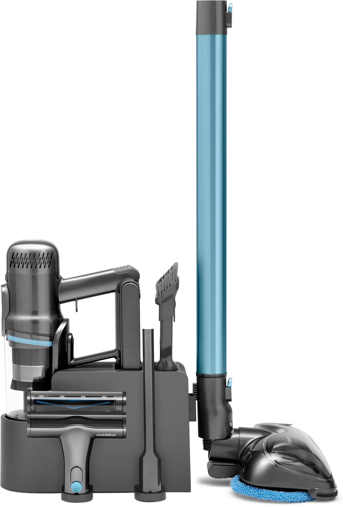 Обзор: Пылесос PUPPYOO T12 Home Rinse, моющий, вертикальный, от аккумулятора