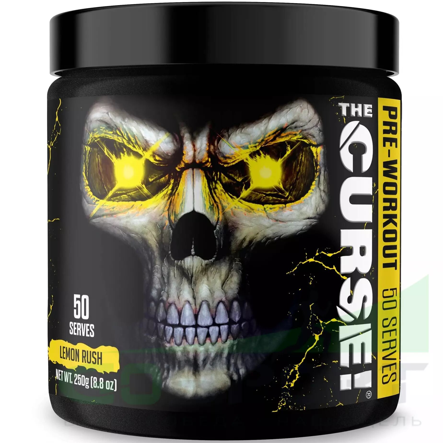 Предтренировочный комплекс CURSE от JNX Sports, со вкусом лимон, 250 г