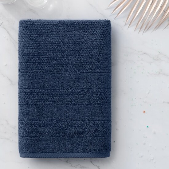 Полотенце махровое Verossa 70/140 Milano Темно-синий 500 гр/м2 927815