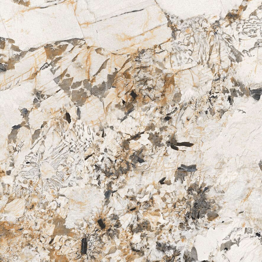 Плитка из керамогранита Laparet Керамогранит Patagonia бежевый полир 60x60 8 мм (цена за 1.44 м2)