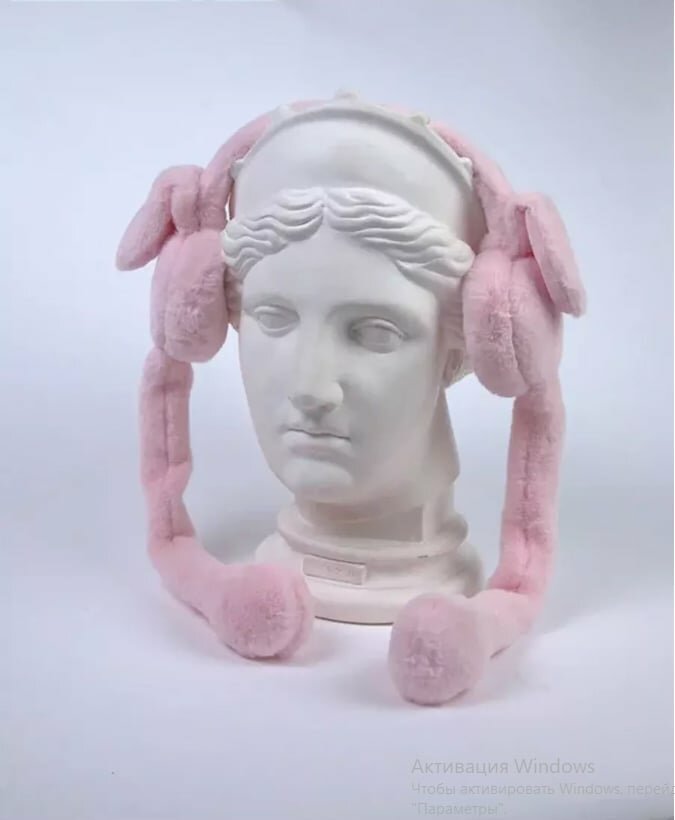 Шапка 1 для девочек, размер 2, 00001 белый — фото 1