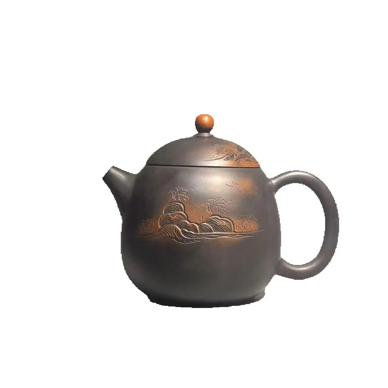 Ручной чайник из фиолетовой глины Jianshui