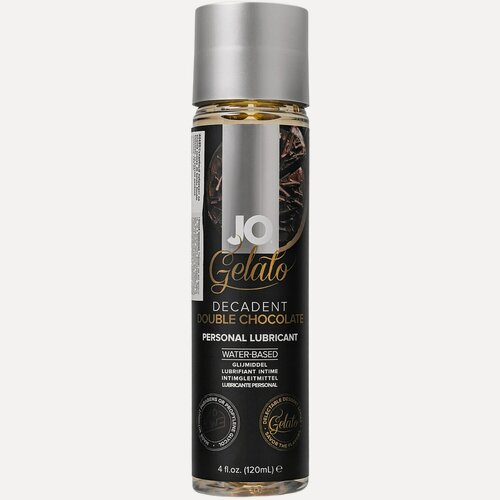 Изображение товара Съедобный лубрикант Gelato Decadent Double Chocolate Изысканный двойной шоколад 120 мл
