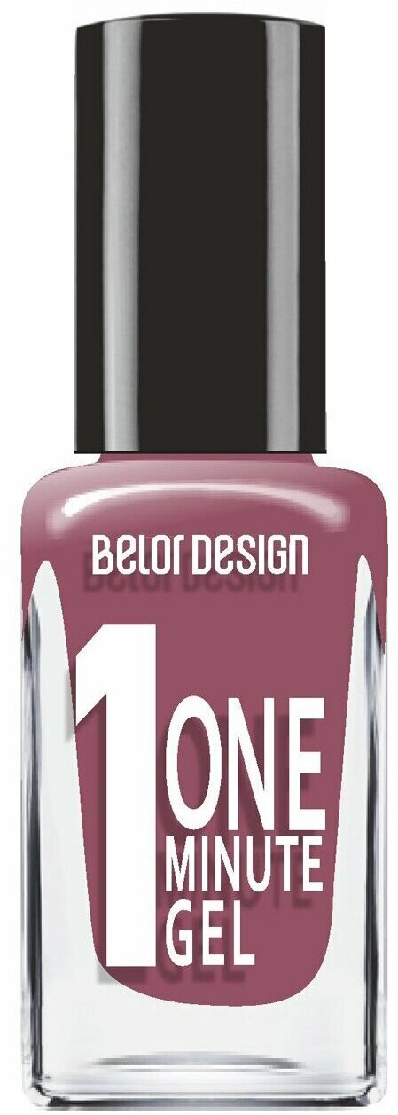 Belor Design Лак для ногтей ONE MINUTE GEL тон 223, 10 мл.