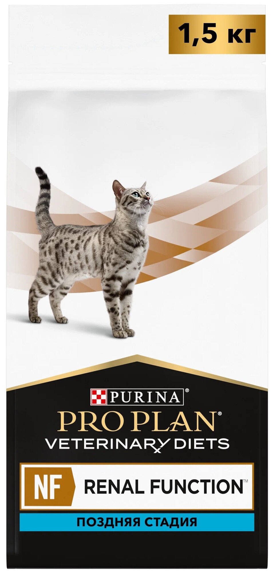 Сухой корм для кошек Pro Plan Veterinary Diets NF Renal Function Advanced care при хронической почечной недостаточности 1.5 кг