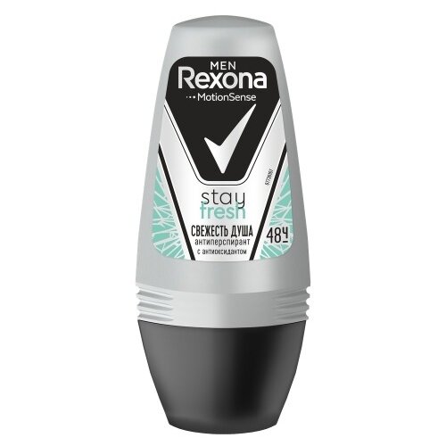 фото Антиперспирант ролик rexona men motionsense cвежесть душа, 50 мл